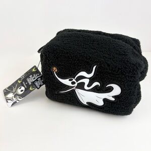 Nightmare Before Christmas Zero Fuzzy Sherpa Makeup Bag New With Tags